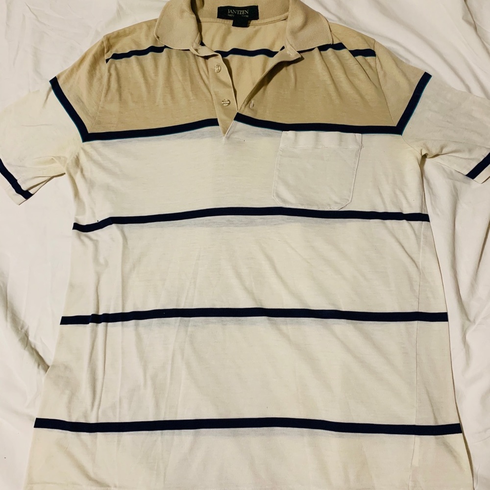 Striped Collared Tee